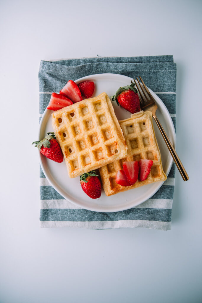 Vanilla Protein Waffles