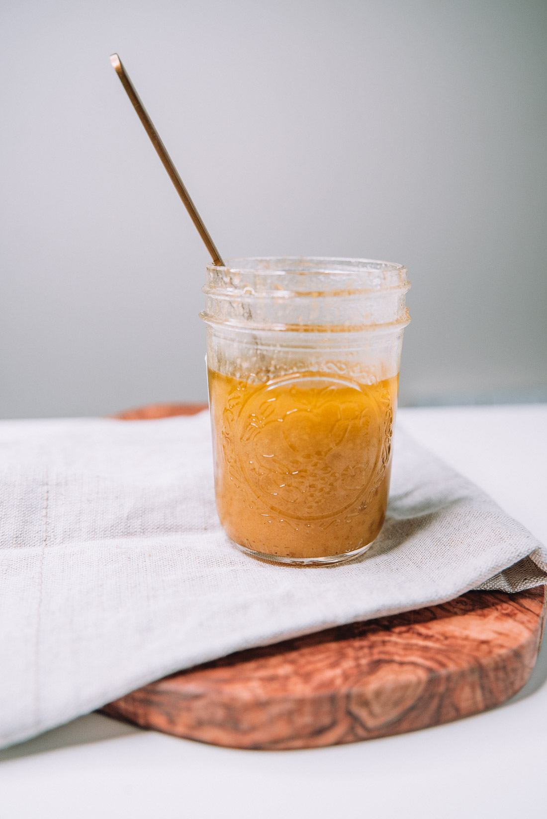 Peach Jam Vinaigrette Recipe by Mash and Spread