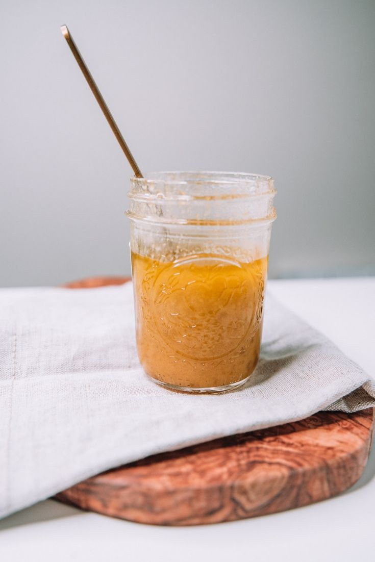 Peach Jam Vinaigrette Recipe by Mash and Spread