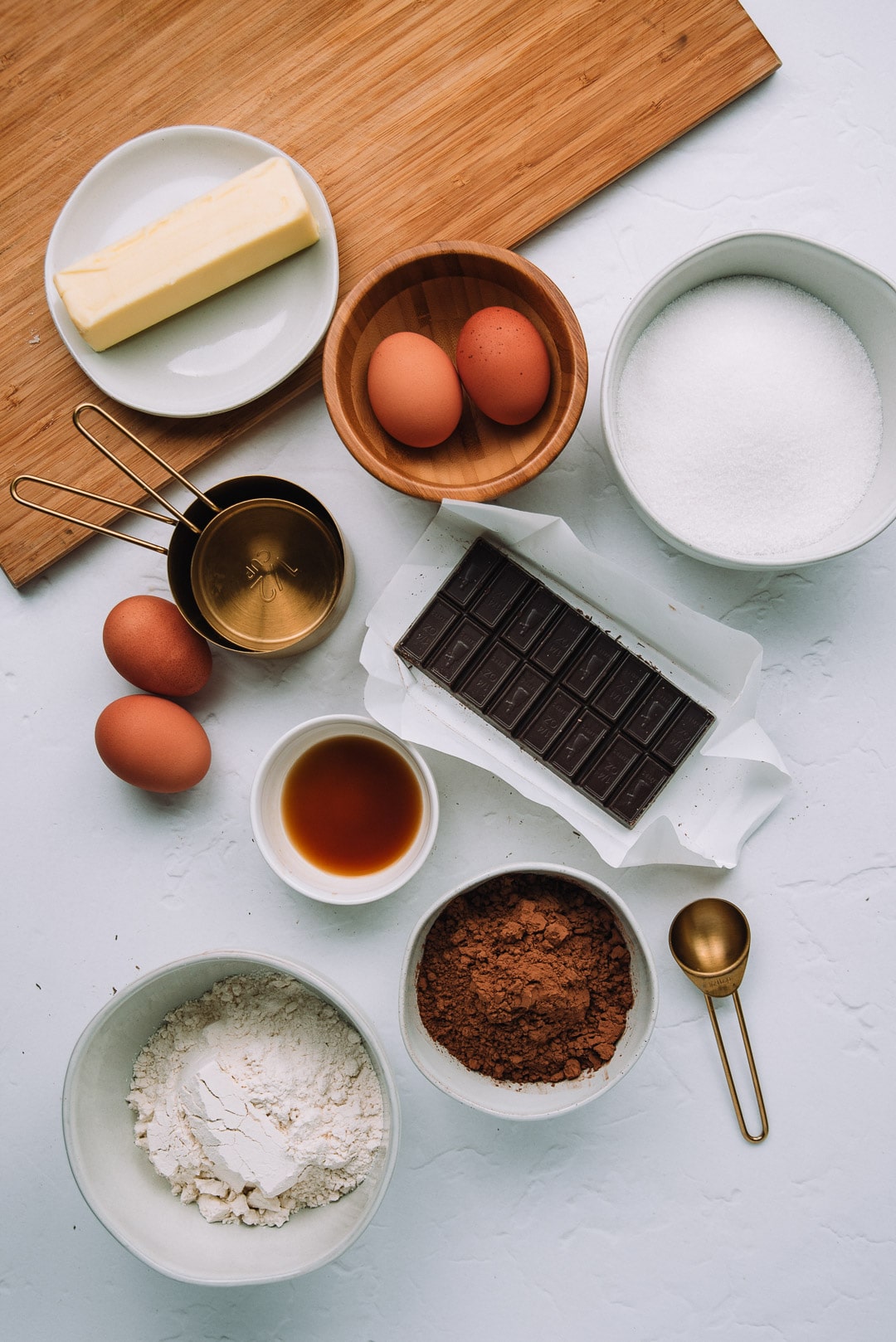 Chocolate Fudge Brownies ingredients