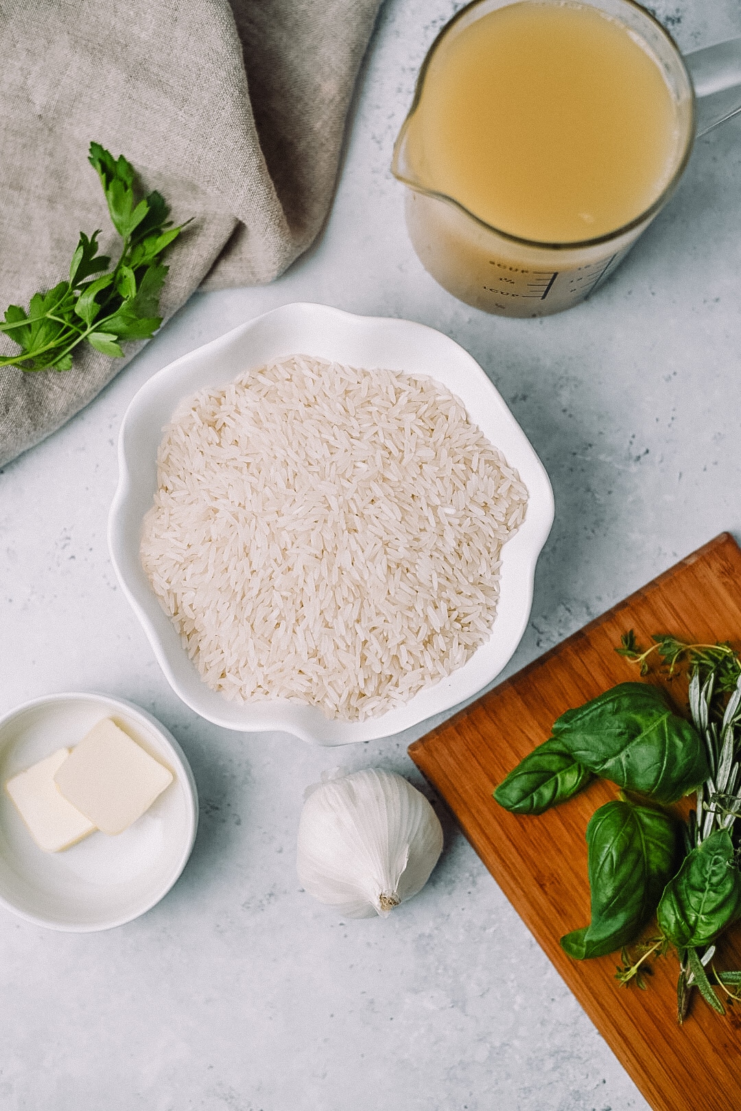 Garlic Herb Jasmine Rice