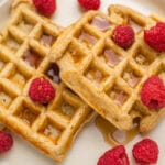 Oatmeal Blender Waffles