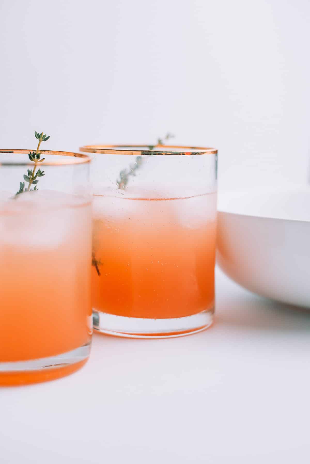 Grapefruit Thyme Mocktail