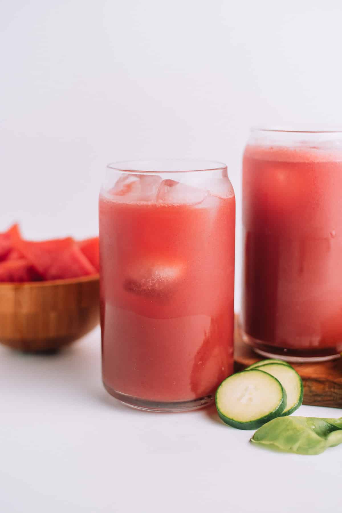 Watermelon Cucumber Cooler Mocktail